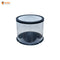 Tall Cake Box Round  - (12.5"x12.5"x10 ") - Black ( Window)