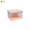 Tall Cake Box - (10"x10"x7.5") - Peach ( Window)