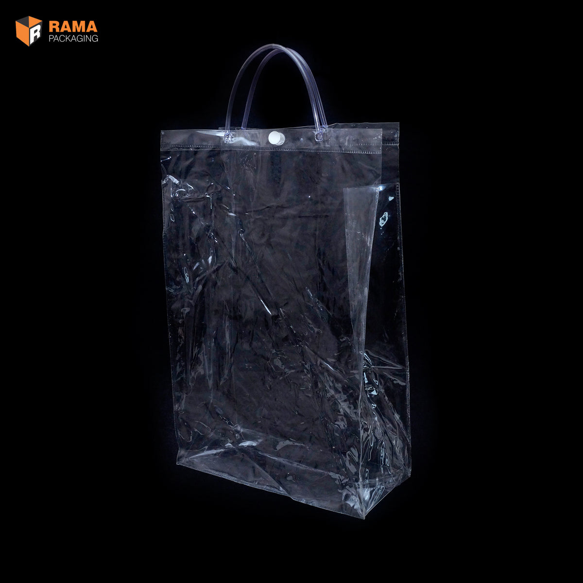 Plastic Transparent Satchel LDPE Medium Transparent Plastic Carry