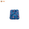BLUE FOIL CHOCOLATE DOM BOX WITH HANDLE | ( 8CMX8CMX6CM )
