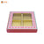 KALAMKARI DESIGN4 KHANA RIGID BOX WITH WINDOW | ( PINK ) | ( 9" x 9" x 1.75") | DIWALI GIFT HAMPERS