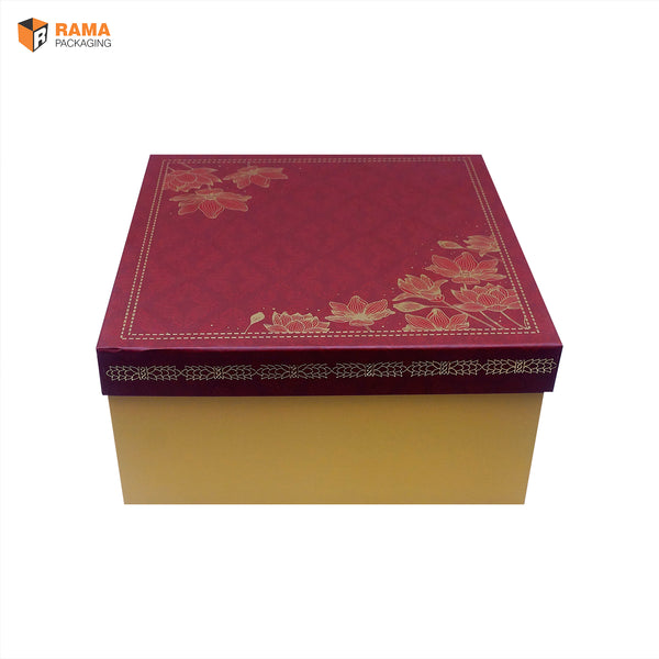 Swarna Pushp Box | Festive Box (10"×10"×5") |Sanskriti Collection