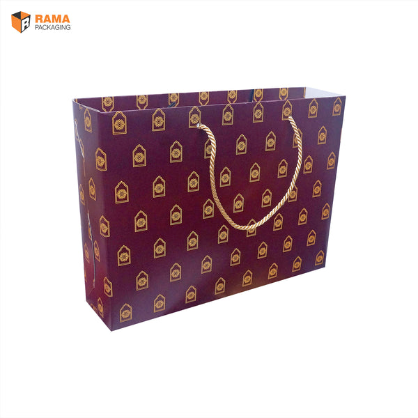 Maroon Regal Premium 6 Cavity Window Gift Box with Carry Bag | Festive Box (12"×9.5"×2.5") |Sanskriti Collection