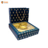 Royal Blue Premium Box with Carry Bag | Festive Box (10.5"×10.5"×2.5") |Sanskriti Collection