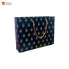 Navy Royale Premium 12 Cavity Window Gift Box with Carry Bag | Festive Box (12"×9.5"×2.5") |Sanskriti Collection