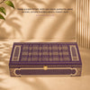 Purple Zari Box (15.7"x7.7"x3.5") | Festive Collection | Sanskriti Collection 3.0