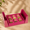 Gulabi Gateway Box (11.9"x9.8"x2.8") | Festive Collection | Sanskriti Collection 3.0