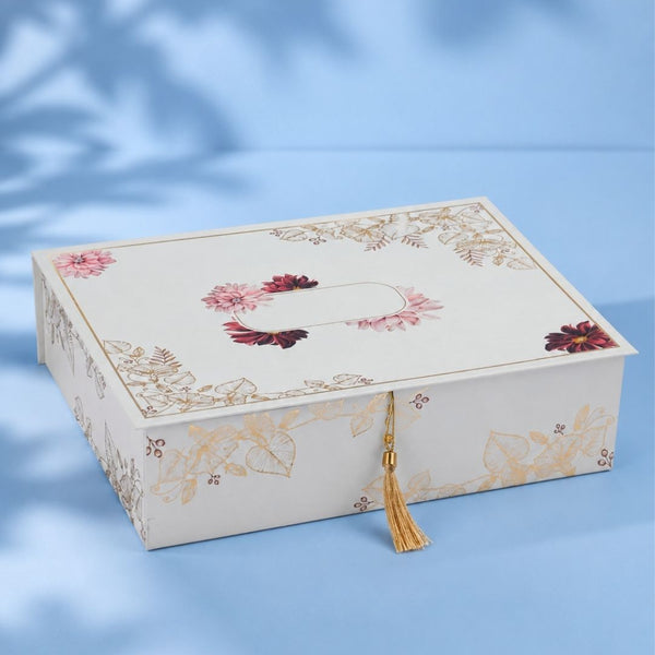 Pushp Lata Box (11.6"x9.7"x3.1") | Festive Collection | Sanskriti Collection 3.0