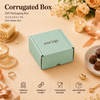 Corrugated Mailer Box – Mint Hamper Box – 3.5 x 3 x 1.75 inch