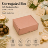 Corrugated Mailer Box – Peach Hamper Box – 7 x 5.5 x 2 inch