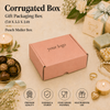 Corrugated Mailer Box – Peach Hamper Box – 7 x 5.5 x 2 inch