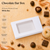 Chocolate Bar Box - White - (17.0 cm x 9.0 cm x1.5 cm )