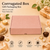 Corrugated Mailer Box – Peach Hamper Box – 10.5 x 7.5 x 2 inch