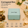Corrugated Mailer Box – Mint Hamper Box – 6 x 6 x 3 inch