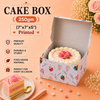 Cake Box – 250g – 7”x7”x5” – Printed Box