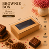 Brownie Box – 2 Piece – Brown Kraft – 6 x 3 x 1.75 inch