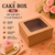 Cake Box - 1Kg - 10"x10"x5" - Craft Window