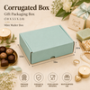 Corrugated Mailer Box – Mint Hamper Box – 7 x 5.5 x 2 inch