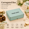 Corrugated Mailer Box – Mint Hamper Box – 7 x 5.5 x 2 inch