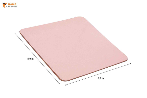 Buy Square Peach Cake Base Board