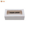 2 Brownie Box White (6" X 3" X 1.75")
