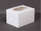 2 Cupcake Box White