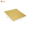 Golden Square Cake Plate (Cake Base Board) (12"x12")