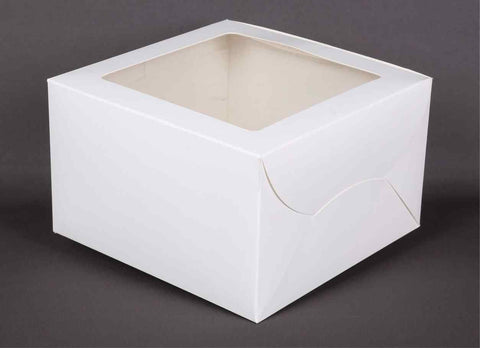 Cake Box 1 Kg White Window