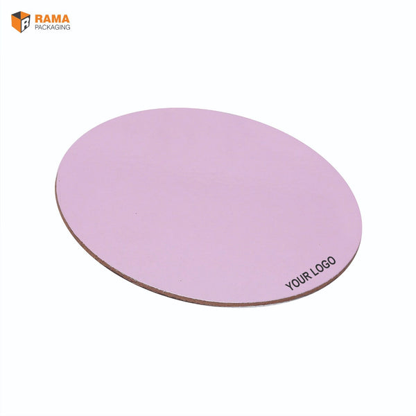 Pink Round Cake Plate (Cake Base Board)(10"x10")