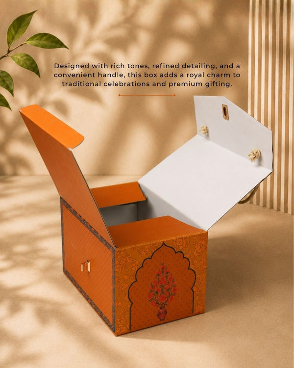 Kesar Kalash Box Small | Festive Collection | Sanskriti Collection 3.0