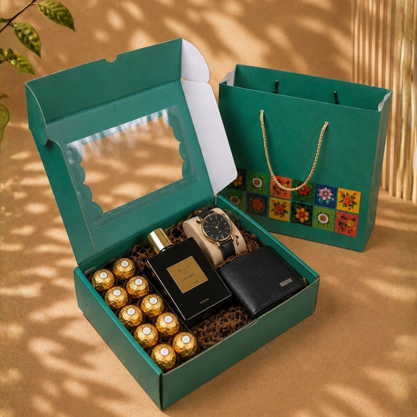 Green Garland Box | Festive Collection | Sanskriti Collection 3.0