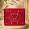 Crimson Charm Box (12x10x3) | Festive Collection | Sanskriti Collection 3.0
