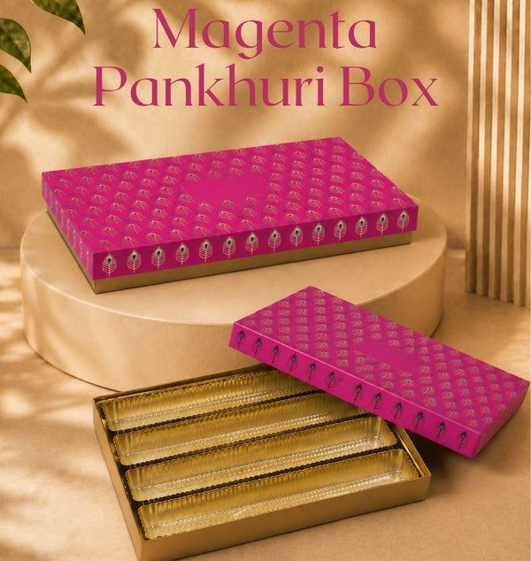 Magenta Pankhuri Box | Festive Collection | Sanskriti Collection 3.0