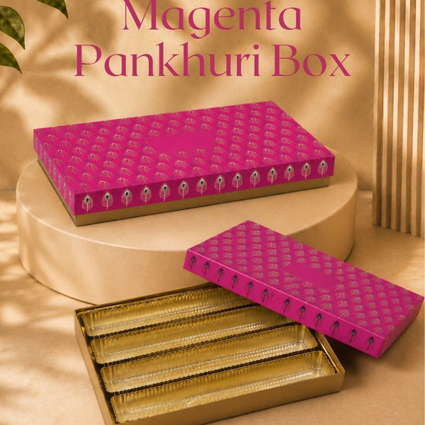 Magenta Pankhuri Box | Festive Collection | Sanskriti Collection 3.0