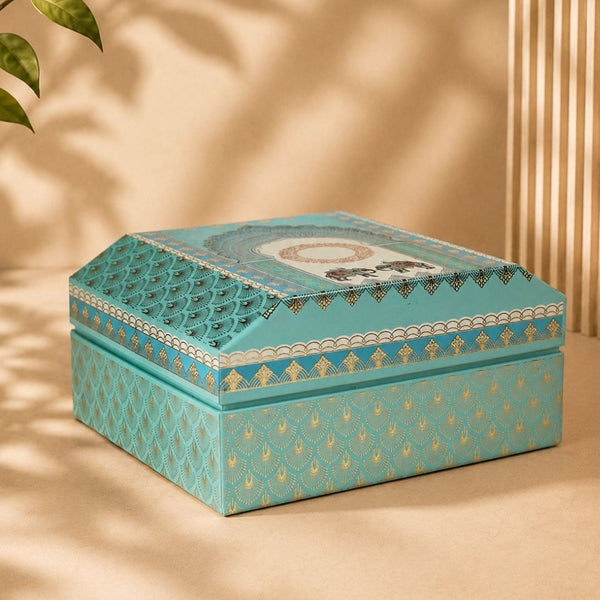 Gajraj Dwaar Box (9.7"x8.5"x4.80") | Festive Collection | Sanskriti Collection 3.0