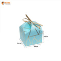 Dom Box | Hamper Box | Blue (8.0 cm x 8.0 cm x 6.0 cm)
