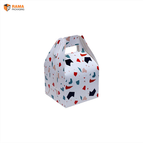 Hamper Bag | Jar Box for 1 | New Collection (Marble Print) | (4.0" x 4.0" x 3.5" )