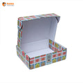 Corrugated Mailer Box  | Festive 3D Print  (7.0" X 5.5" X 2.0")