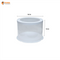 Tall Cake Box Round  - (7"x7"x9") - White