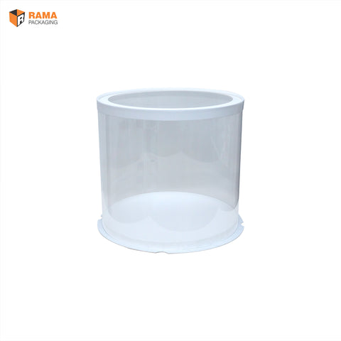 Tall Cake Box Round  - (10"x10"x10") - White