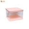 Tall Cake Box - (12"x12"x7.5") - Peach ( Window)