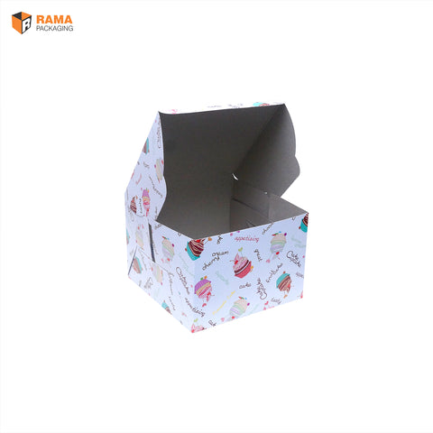 Cake Box 1 Kg (10"x10"x5") Printed