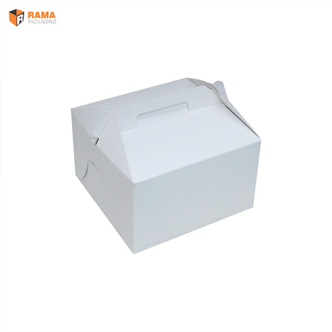 Handle Cake Box (8"x8"x5")