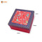 HAMPER BOX( TO-BOTTOM) | RED FOIL PRINTED BOX | ( 10.25" X10.25" X 5" )