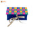 VIBRANT CHECKERED INDIAN MOTIF RIGID WITH RIBBON BOX | ( 8" x 4" x 3" ) | DIWALI GIFT HAMPERS