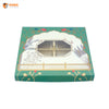 4 KHANA TOP BOTTOM BOX GARDEN GATEWAY DESIGN | ( 9" x 9" x 1" ) | DIWALI GIFT HAMPERS
