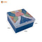 LEAFY HARMONY DESIGN HAMPER BOX | DIWALI COLLECTION | ( 8.25" X 8.25" X 4" ) | DIWALI GIFT HAMPERS