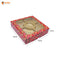 CORRUGATED WINDOW  ETHIC PATTERN  WITH 5 KHANA TRAY ( CIRCLE  ) |  ( 10.5" x10" x2.5 " )