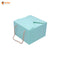 SOLID MINT PASTEL COLOR GIFT BOX  | ( 6" x 6" x 4")