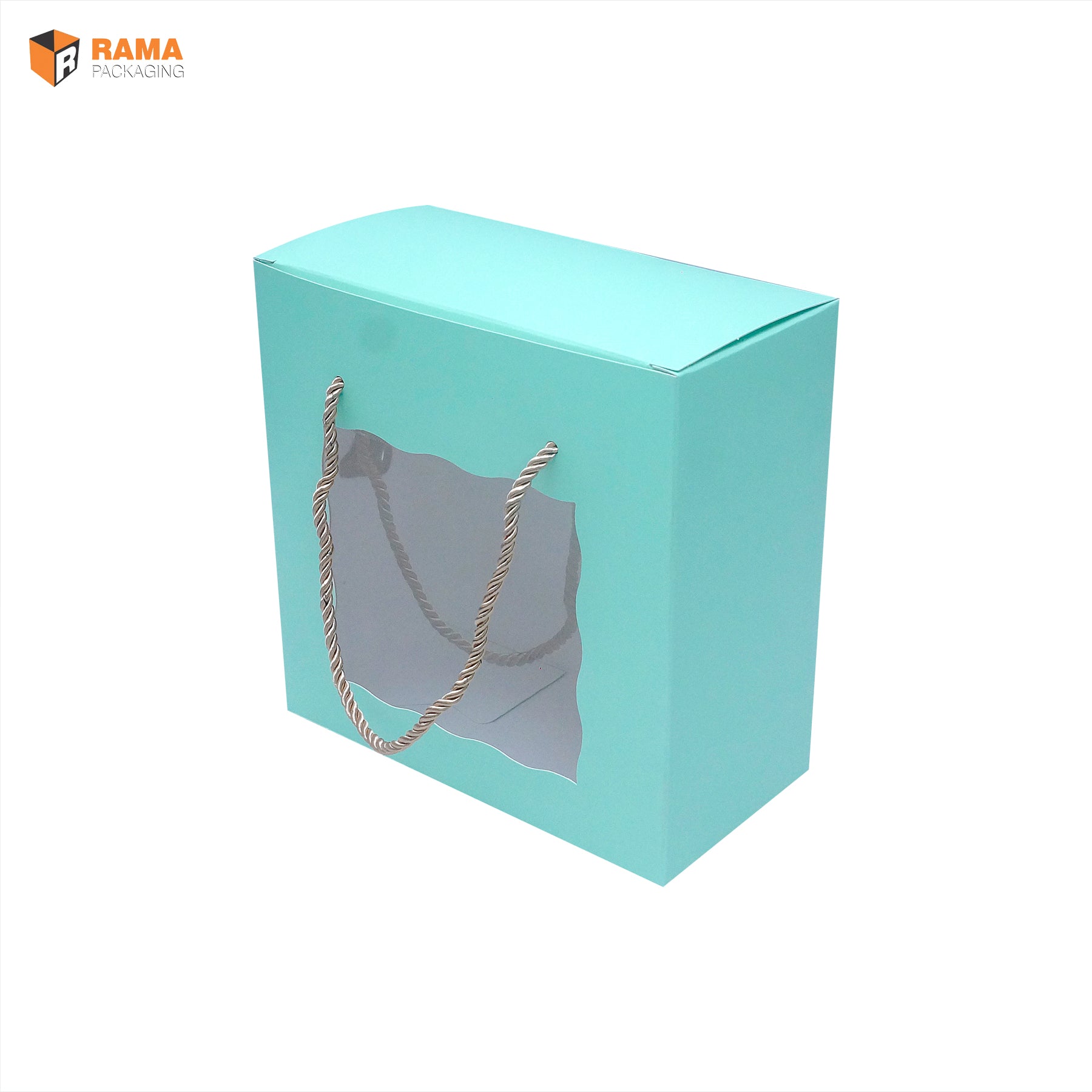 SOLID MINT PASTEL COLOR WITH WINDOW GIFT BOX | ( 8